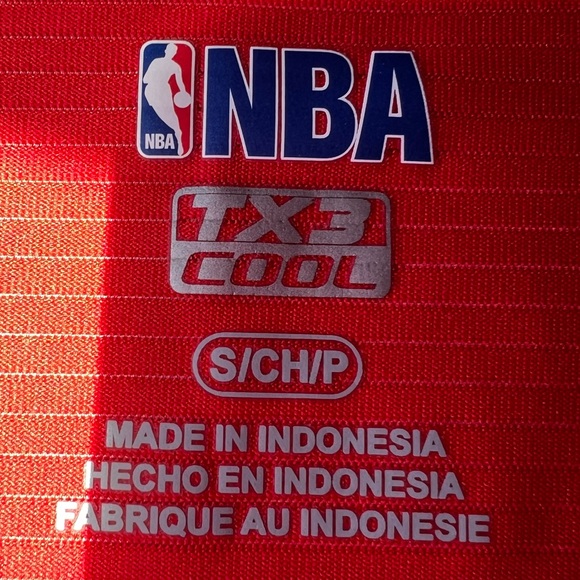 Chicago Bulls Sz Small Dri Quarter Zip Mens Pullover Jacket Red Gray Basketball - Picture 7 of 8